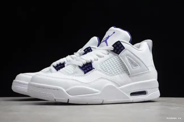 Rep Kickmax Purple Jordan Air 4 CT8527-115 Court 0604